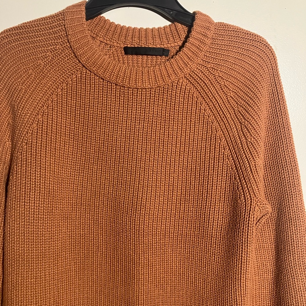 Jenni Kayne Textured Tan Crew Neck Sweater - Picture 10 of 13